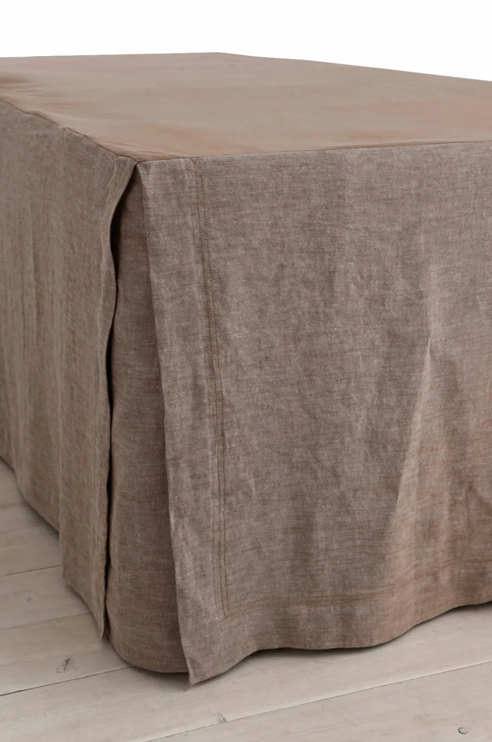 Ellos Sengekapper-Home Sengekappe Elmira i vasket hør 60 cm