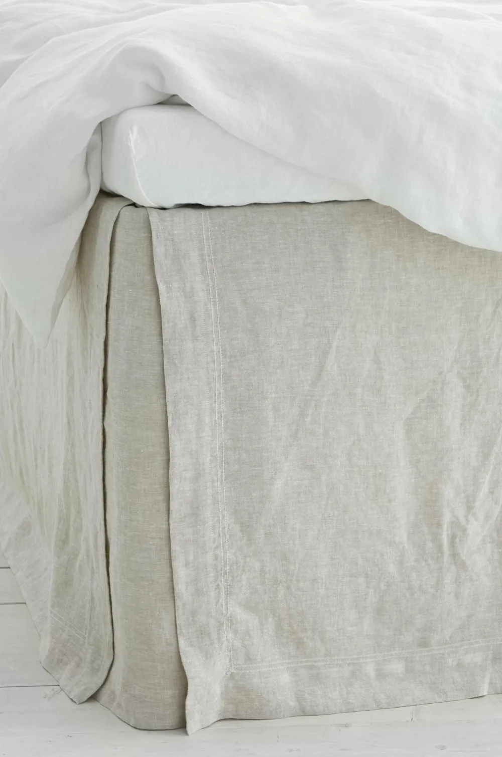 Ellos Sengekapper-Home Sengekappe Elmira i vasket hør 60 cm