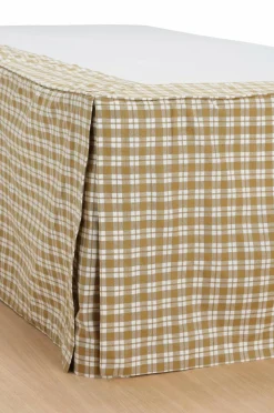 Ellos Sengekapper-Home Sengekappe Sonneli Check i bomuld højde 52 cm