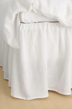 Ellos Sengekapper-Home Sengekappe Candice i vasket linned 52 cm