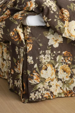 Ellos Sengekapper-Home Sengekappe Candice Rose i vasket linned 52 cm