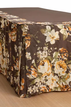 Ellos Sengekapper-Home Sengekappe Candice Rose i vasket linned 52 cm