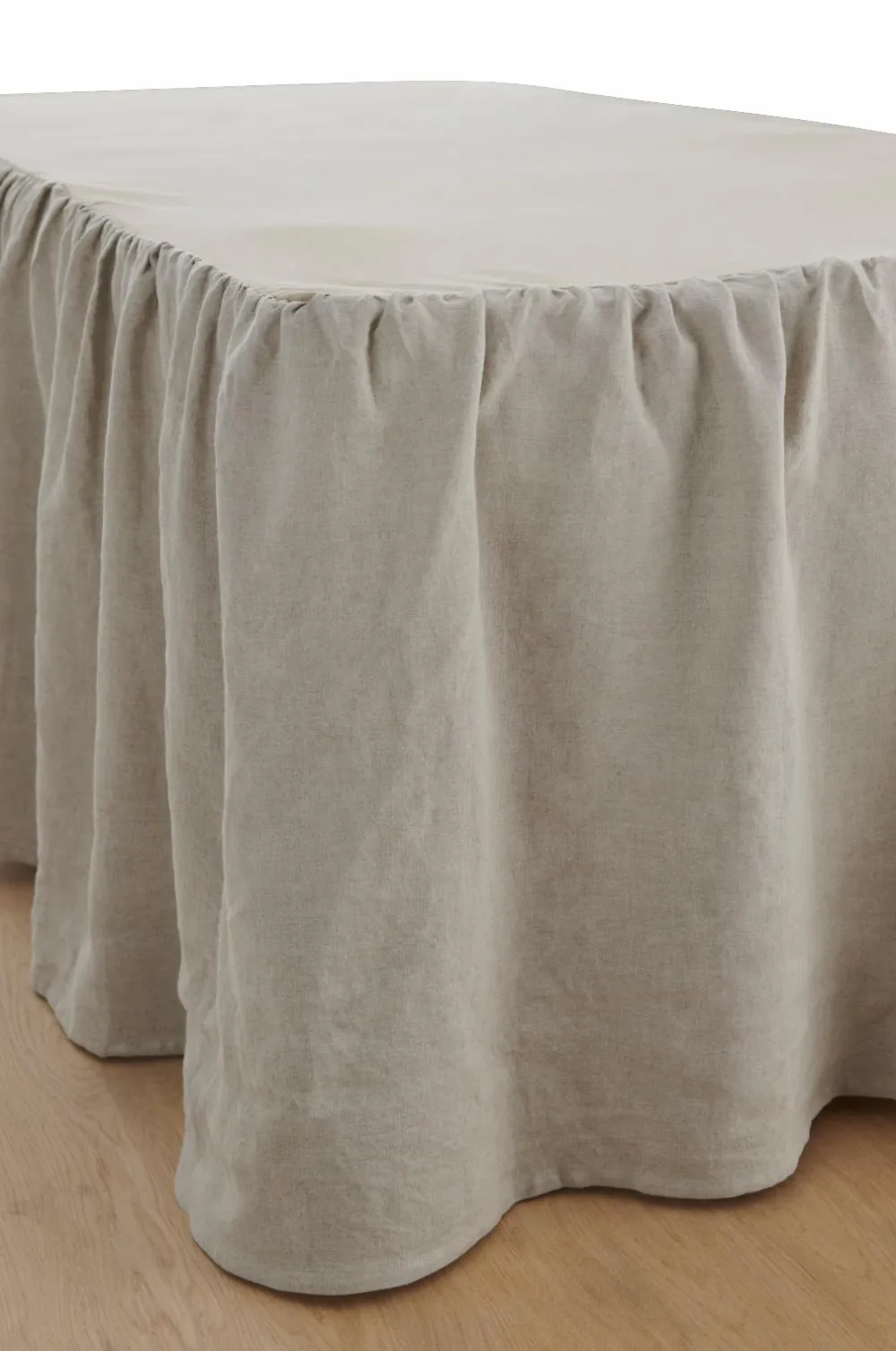 Ellos Sengekapper-Home Sengekappe Candice i vasket hør 60 cm