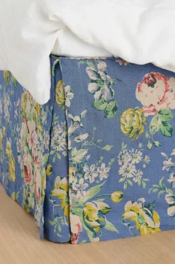 Ellos Sengekapper-Home Sengekappe Candice Rose i vasket linned 52 cm