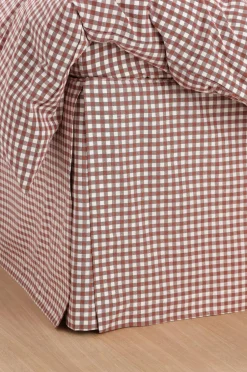 Ellos Sengekapper-Home Sengekappe Sonneli Check i bomuld højde 52 cm