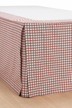 Ellos Sengekapper-Home Sengekappe Sonneli Check i bomuld højde 52 cm