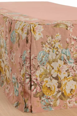 Ellos Sengekapper-Home Sengekappe Candice Rose i vasket linned 60 cm