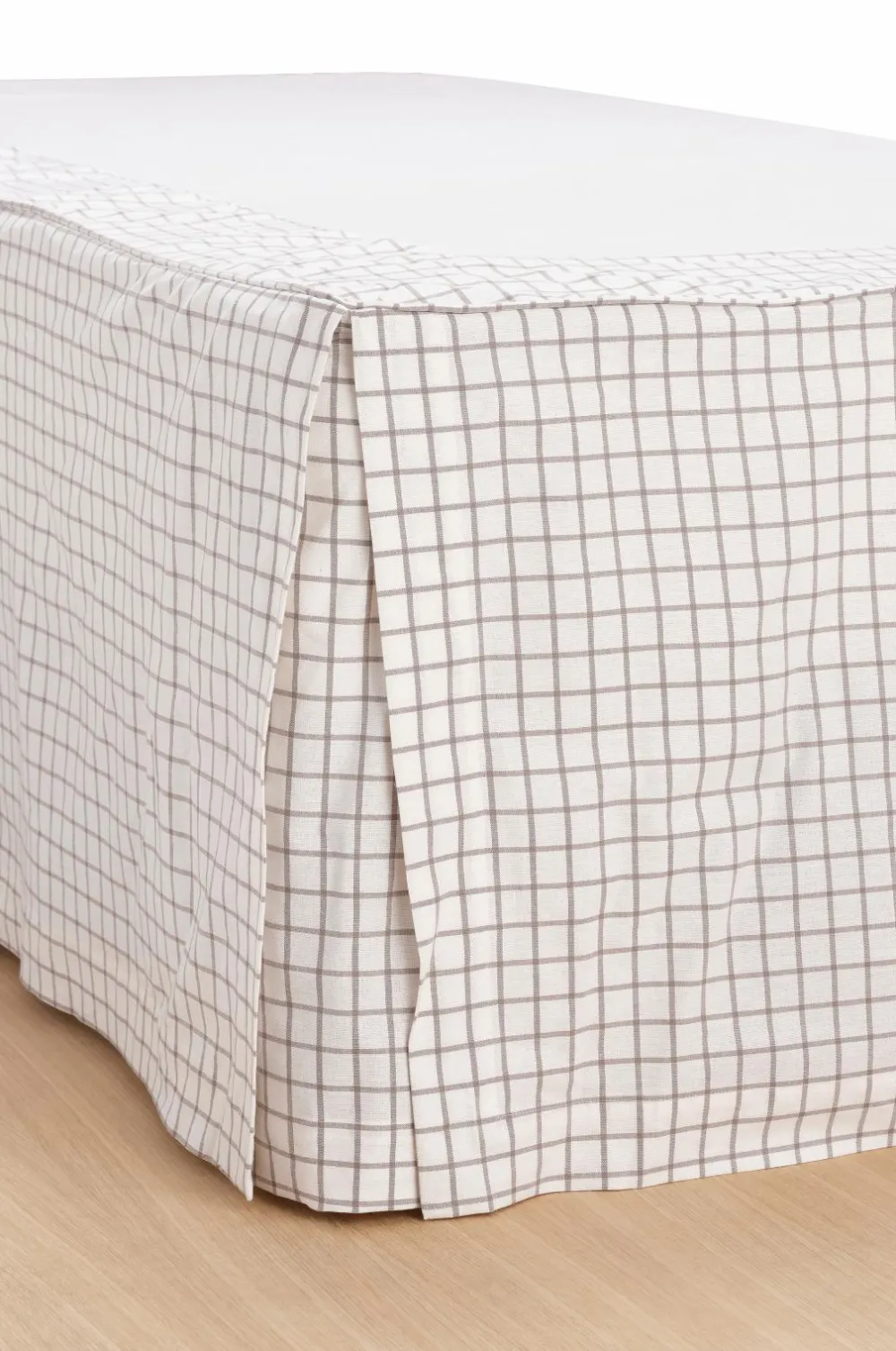 Ellos Sengekapper-Home Sengekappe Sonneli Check i bomuld højde 52 cm