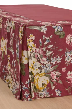 Ellos Sengekapper-Home Sengekappe Candice Rose i vasket linned 52 cm