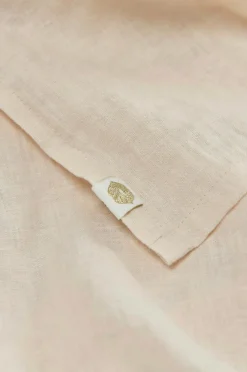 Ellos Sengekapper-Home Sengekappe Elly Frilled i genanvendt halvlinned 75 cm