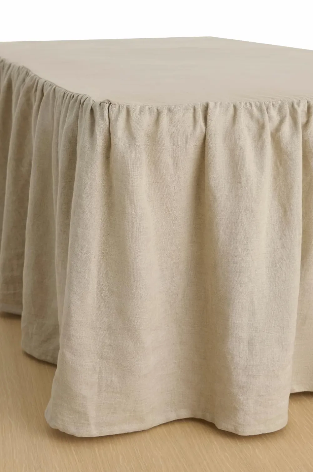 Ellos Sengekapper-Home Sengekappe Candice i vasket linned 52 cm