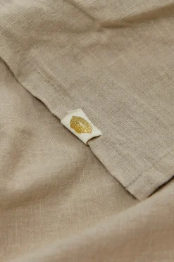 Ellos Sengekapper-Home Sengekappe Elly Frilled i genanvendt halvlinned 52 cm