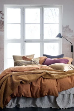 Ellos Sengekapper-Home Sengekappe Candice i vasket hør 45 cm