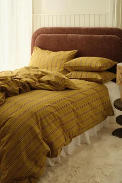 Ellos Dynebetræk|Sengesæt-Home Sengesæt Avery Stripe i bomuldspercale 2 eller 3 stykker