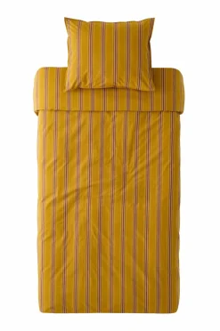 Ellos Dynebetræk|Sengesæt-Home Sengesæt Avery Stripe i bomuldspercale 2 eller 3 stykker