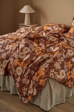 Ellos Dynebetræk|Sengesæt-Home Sengesæt Avery Flower i bomuldspercale 2 eller 3 stykker