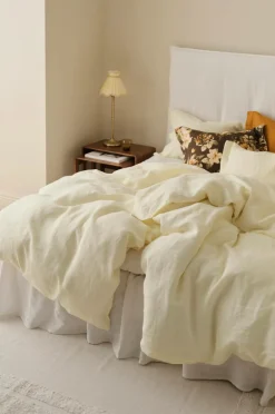 Ellos Dynebetræk|Sengesæt-Home Sengesæt Candice i vasket hør - 2 eller 3 dele