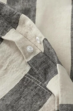 Ellos Dynebetræk|Sengesæt-Home Sengesæt Candice Block Stripe i vasket hør, 2 dele