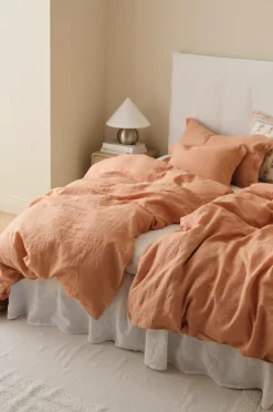 Ellos Dynebetræk|Sengesæt-Home Sengesæt Candice i vasket hør - 2 eller 3 dele