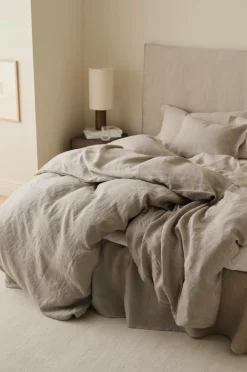 Ellos Dynebetræk|Sengesæt-Home Sengesæt Candice i vasket hør - 2 eller 3 dele