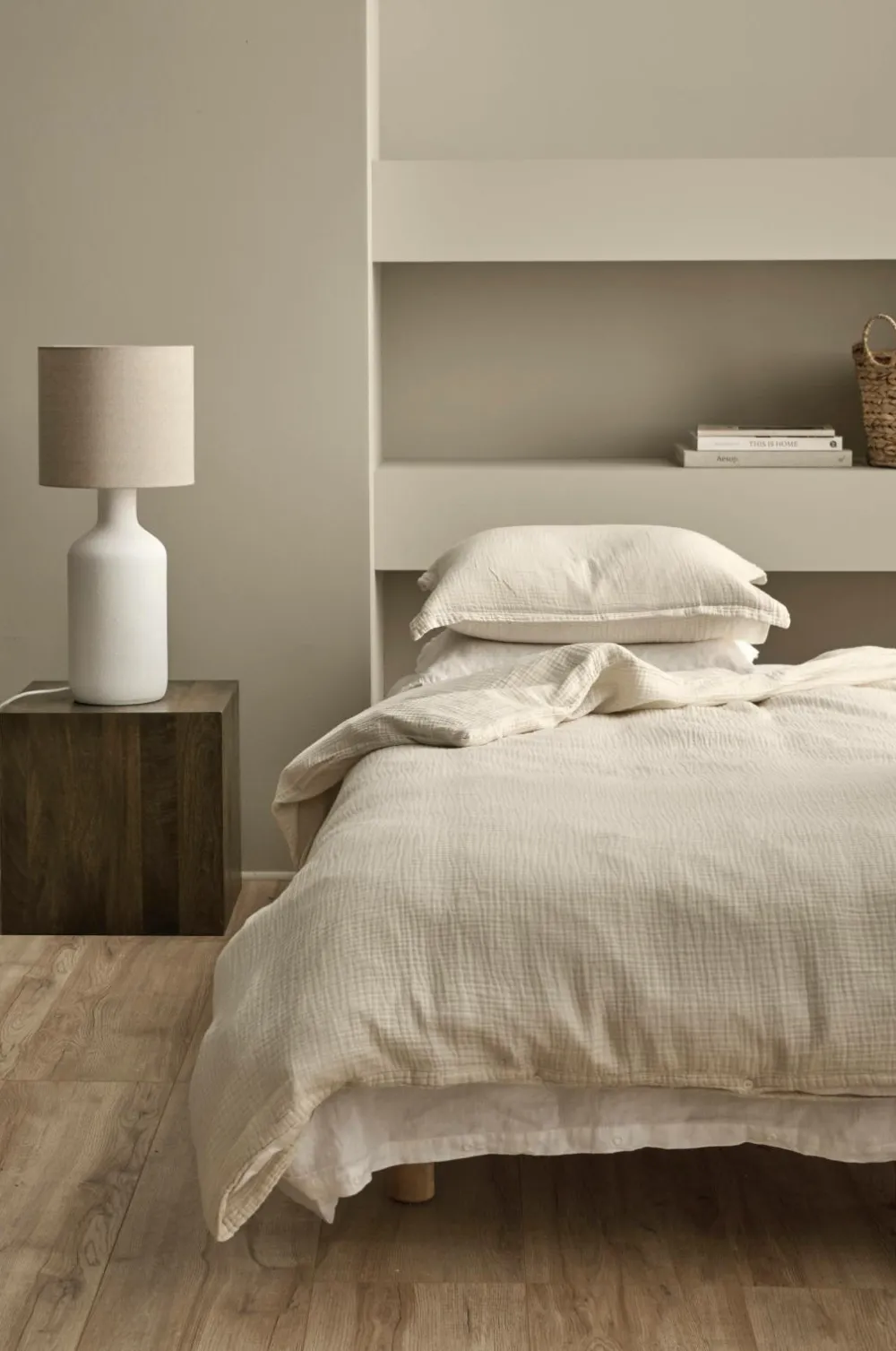 Ellos Dynebetræk|Sengesæt-Home Sengesæt Candela i muslin, 2 eller 3 dele