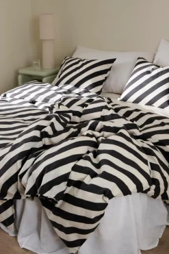 Ellos Dynebetræk|Sengesæt-Home Sengesæt Diagonal Stripe i bomuld 2 dele