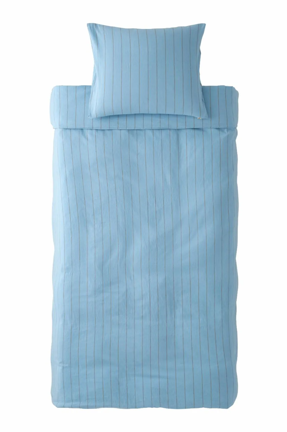 Ellos Dynebetræk|Sengesæt-Home Sengesæt Elly Thin Stripe i genanvendt halvlinned 2 eller 3 stykker