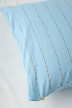 Ellos Dynebetræk|Sengesæt-Home Sengesæt Elly Thin Stripe i genanvendt halvlinned 2 eller 3 stykker