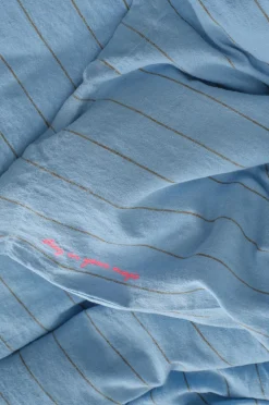 Ellos Dynebetræk|Sengesæt-Home Sengesæt Elly Thin Stripe i genanvendt halvlinned 2 eller 3 stykker