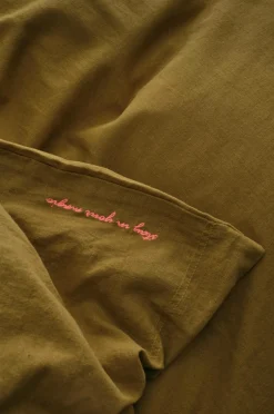 Ellos Dynebetræk|Sengesæt-Home Sengesæt Elly i genanvendt halvlinned 2 eller 3 stykker