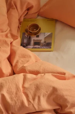 Ellos Dynebetræk|Sengesæt-Home Sengesæt Elly i genanvendt halvlinned 2 eller 3 stykker