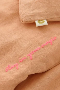 Ellos Dynebetræk|Sengesæt-Home Sengesæt Elly i genanvendt halvlinned 2 eller 3 stykker