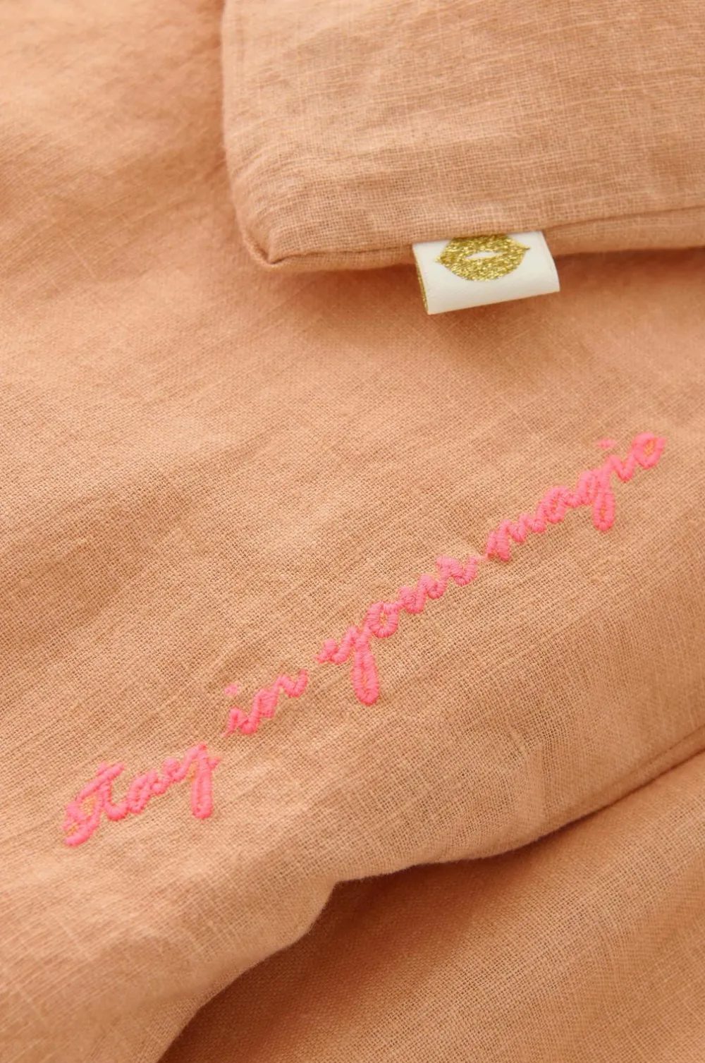 Ellos Dynebetræk|Sengesæt-Home Sengesæt Elly i genanvendt halvlinned 2 eller 3 stykker