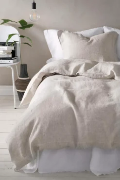 Ellos Dynebetræk|Sengesæt-Home Sengesæt Elmira i vasket hør 2 eller 3 dele