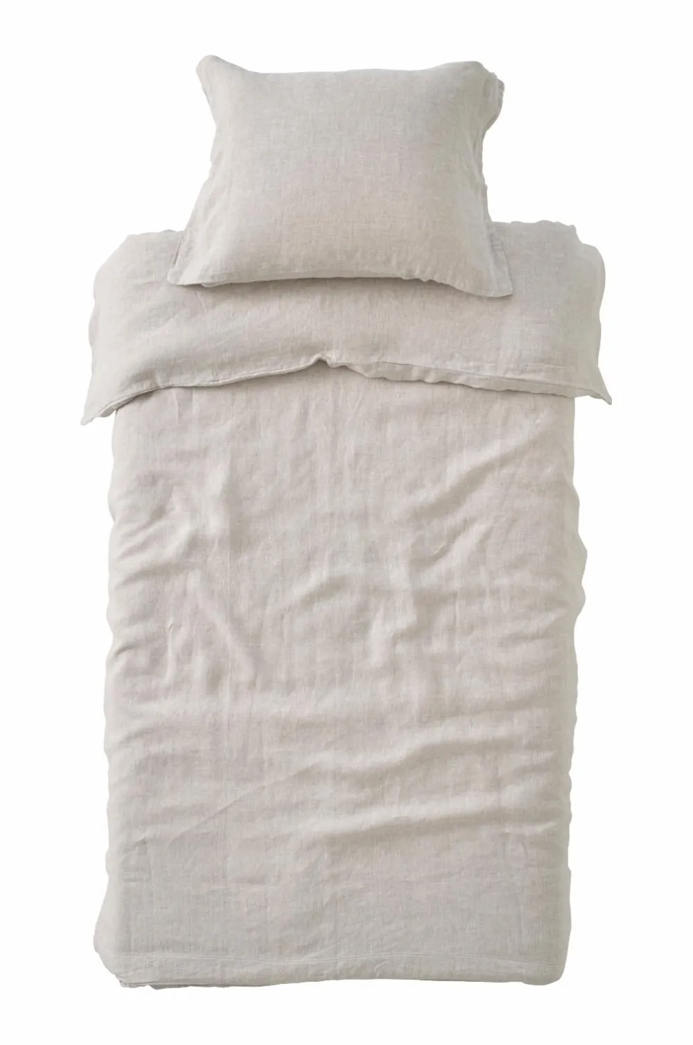 Ellos Dynebetræk|Sengesæt-Home Sengesæt Elmira i vasket hør 2 eller 3 dele