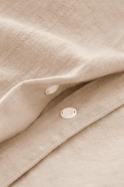 Ellos Dynebetræk|Sengesæt-Home Sengesæt Elly i genanvendt halvlinned 2 eller 3 stykker