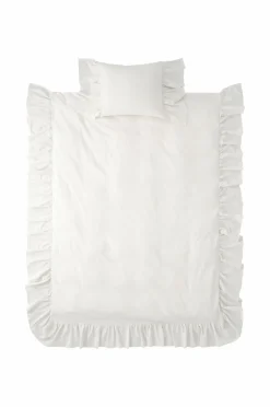 Ellos Dynebetræk|Sengesæt-Home Sengesæt Juliett Giant Frill i vasket bomuld 2 dele