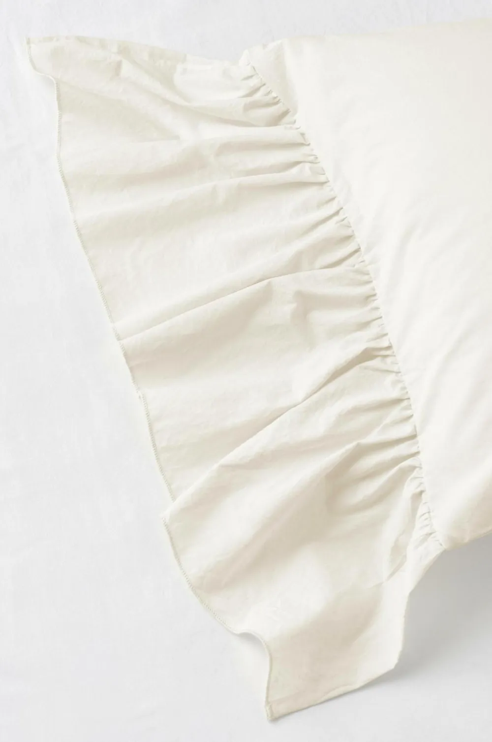 Ellos Dynebetræk|Sengesæt-Home Sengesæt Juliett Giant Frill i vasket bomuld 2 dele