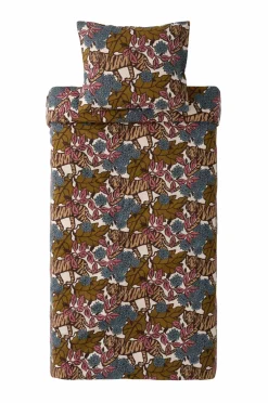 Ellos Dynebetræk|Sengesæt-Home Sengesæt Milly Tiger i vasket bomuld 2 eller 3 stykker