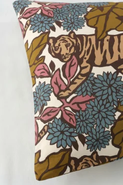 Ellos Dynebetræk|Sengesæt-Home Sengesæt Milly Tiger i vasket bomuld 2 eller 3 stykker