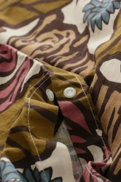 Ellos Dynebetræk|Sengesæt-Home Sengesæt Milly Tiger i vasket bomuld 2 eller 3 stykker