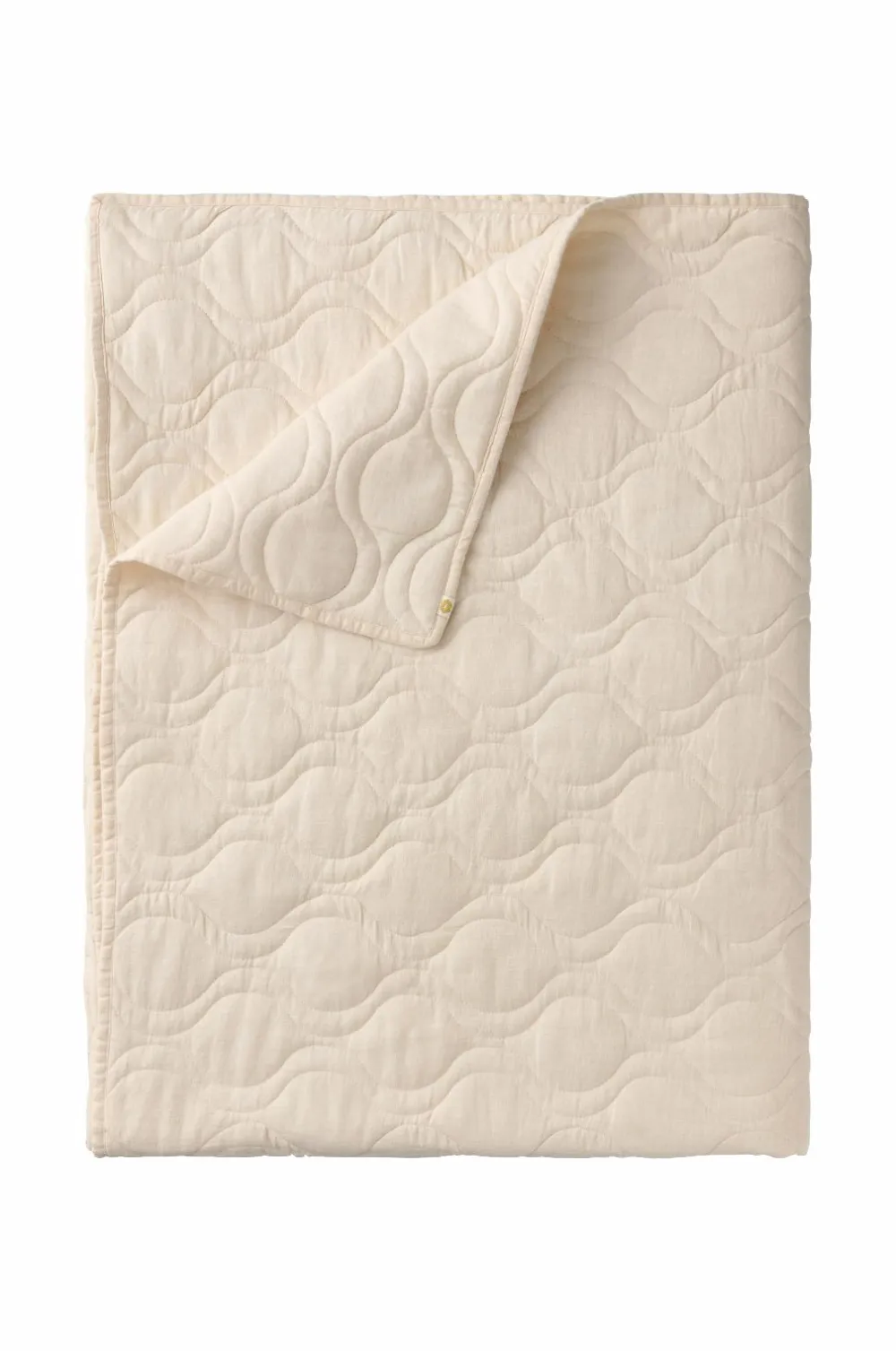 Ellos Sengetæpper-Home Sengetæppe Elly Quilted i genanvendt halvlinned