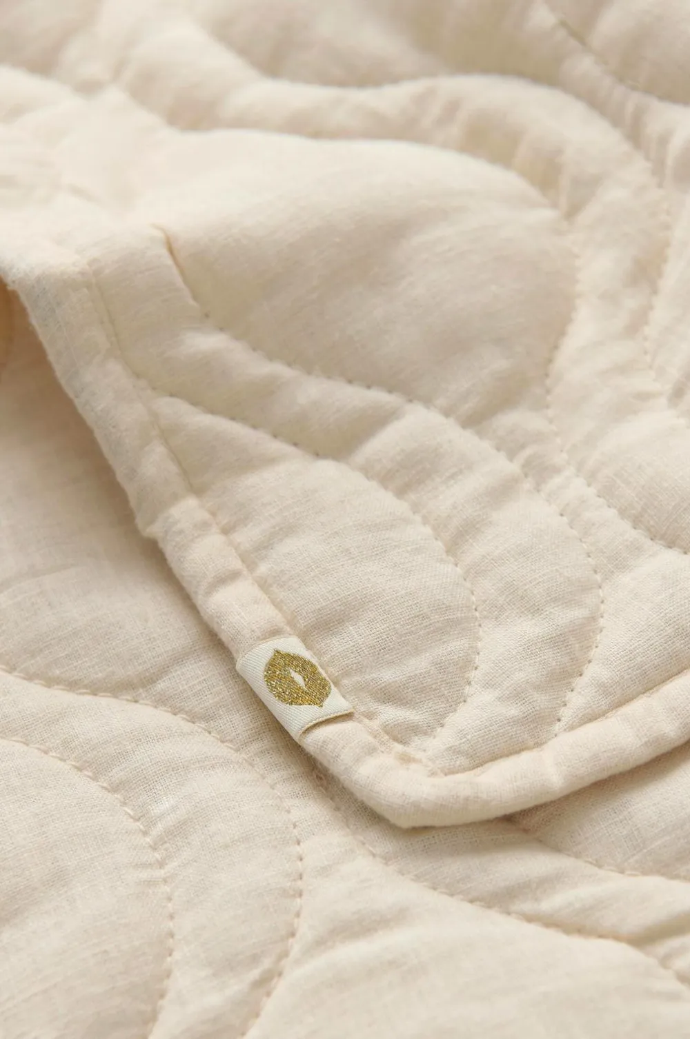 Ellos Sengetæpper-Home Sengetæppe Elly Quilted i genanvendt halvlinned