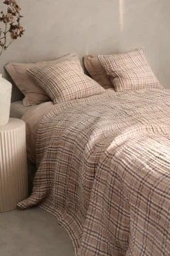 Ellos Sengetæpper-Home Sengetæppe Flora Small Check