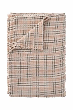 Ellos Sengetæpper-Home Sengetæppe Flora Small Check