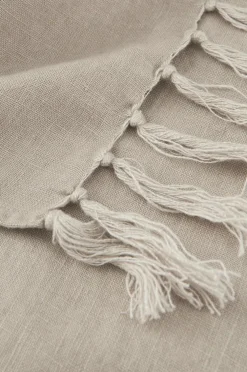 Ellos Sengetæpper-Home Sengetæppe Kiyoko i vasket hør