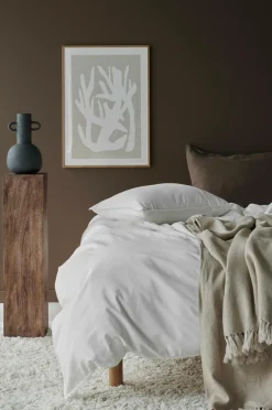 Ellos Sengetæpper-Home Sengetæppe Kiyoko i vasket hør