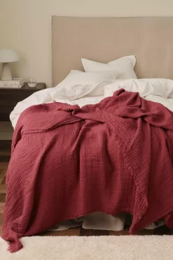 Ellos Tæpper & Plaider|Sengetæpper-Home Sengetæppe / plaid Candice Muslin