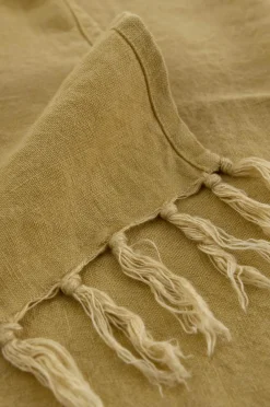 Ellos Sengetæpper-Home Sengetæppe Kiyoko i vasket hør