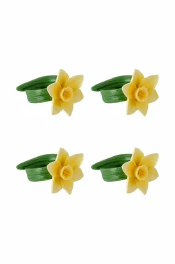 Ellos Borddækning & Servering|Bordtekstiler-Home Servietringe Lily 4-pak